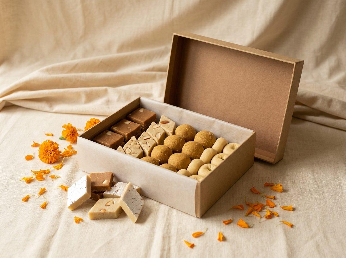 Mithas Box — 500 g bakery-style dry mithai