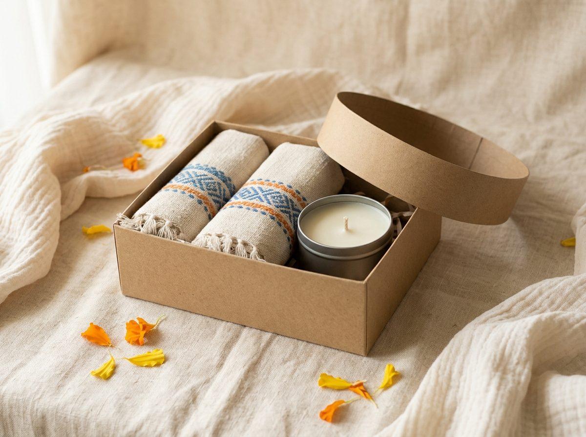 Handloom Napkin Set — The hamper