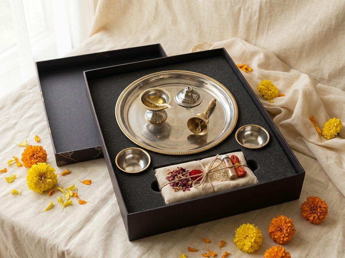 Puja Thali Set — The hamper