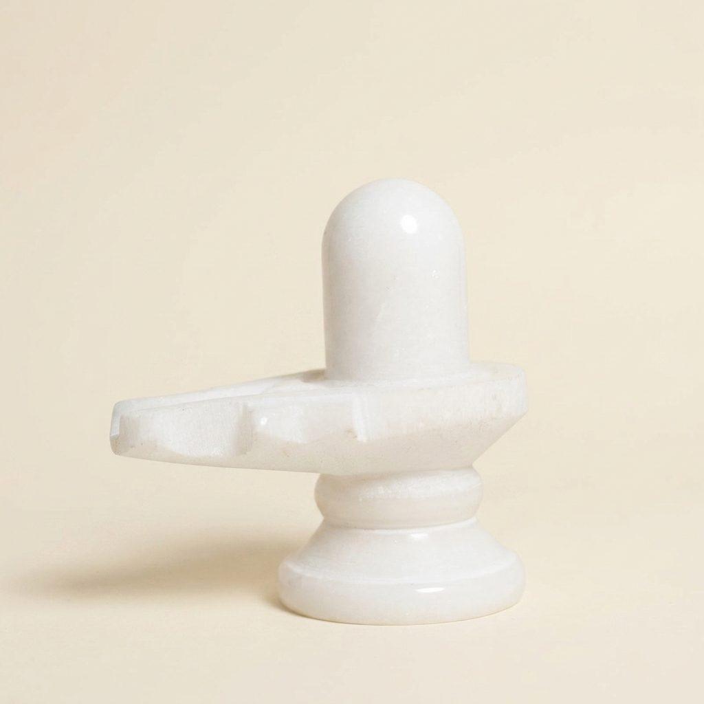 Marble Shivling White