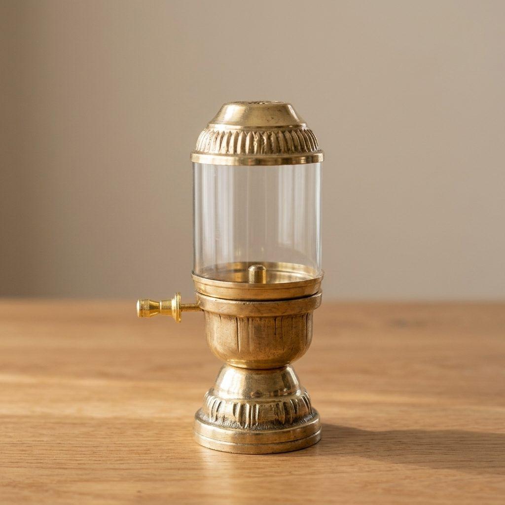 Brass Akhand Diya Lamp