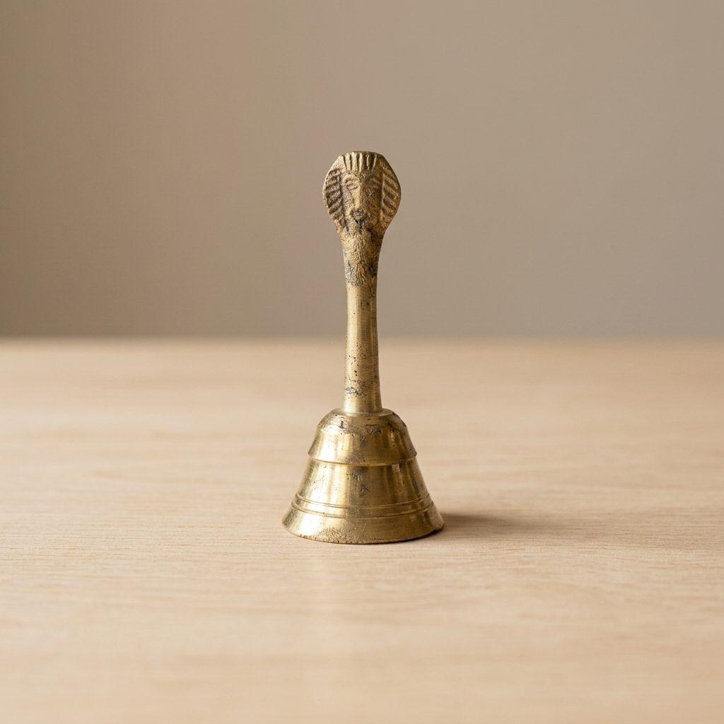 Brass Pooja Bell - 3.5 inch