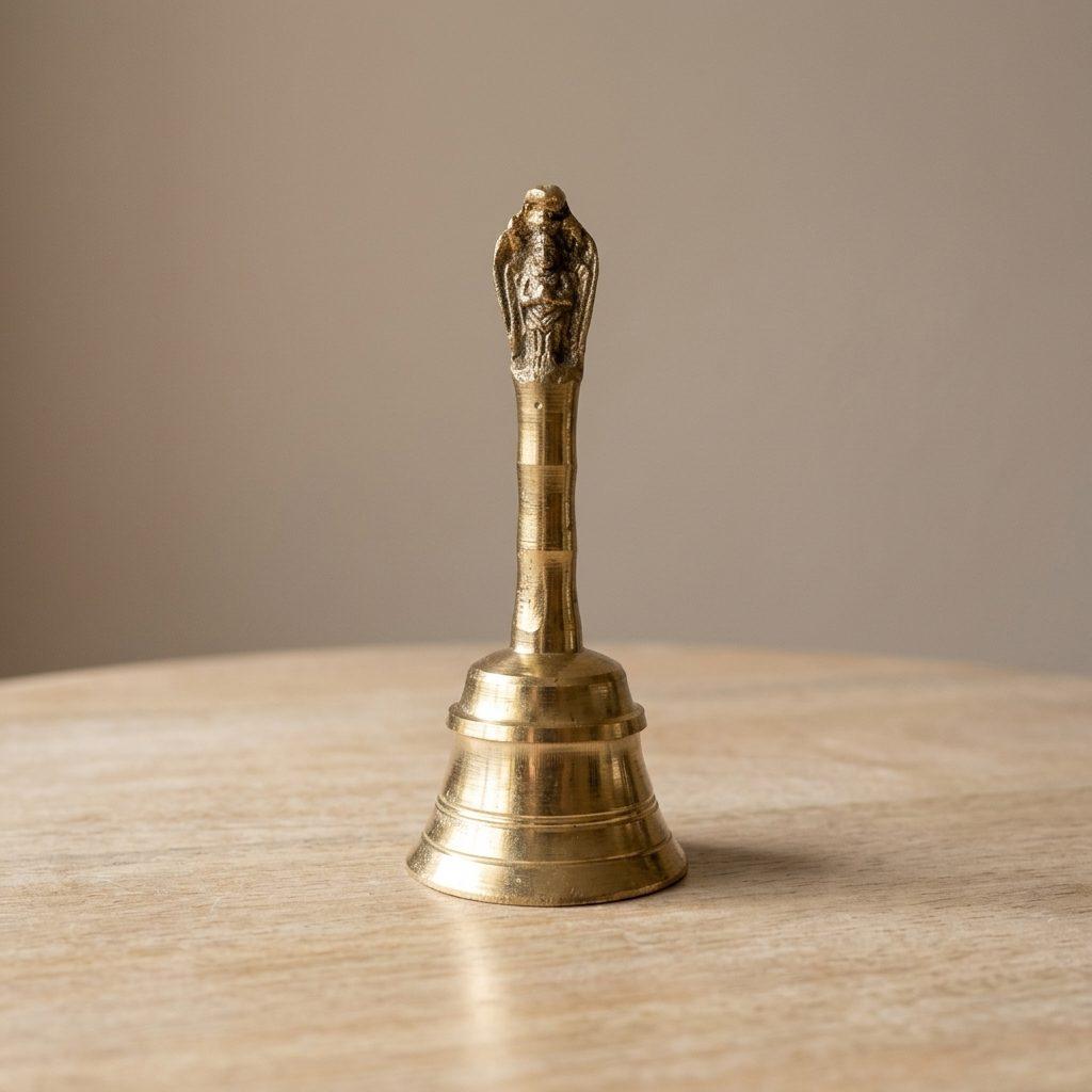 Brass Pooja Bell - 5.5 inch
