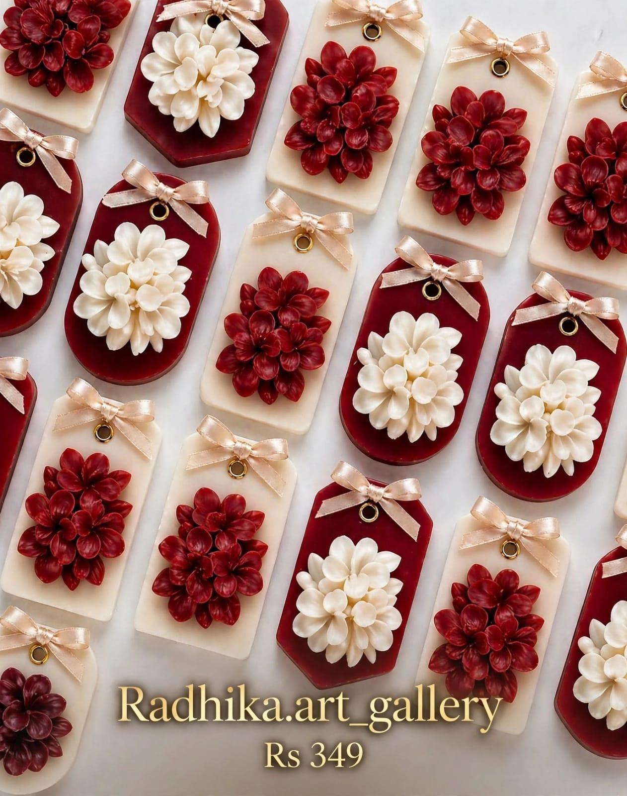 Floral Wax Sachets (Scented Hanging Tags)