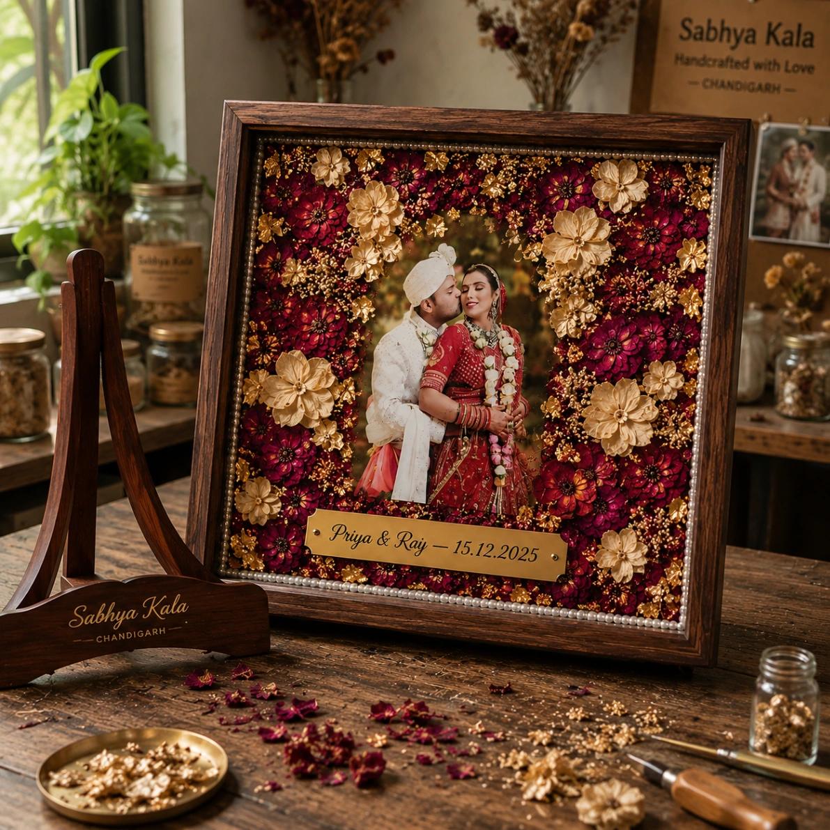 Grand Varmala Frame — Square